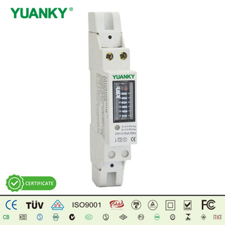 Meter Tenaga Aktif Din-rel Elektronik Fasa Tunggal DDS5558