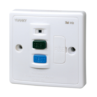 Великобританія тип 240vac 13a max 50 Гц 10ma 30ma rcd fuse одиниця ПК