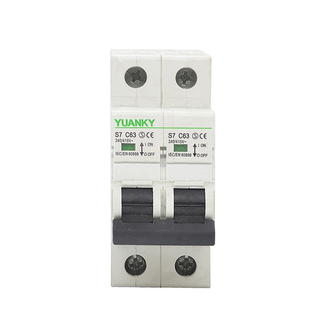 MCB IEC60898 1P 2P 3P 4P 63 Типы AMP для L7 Circuit Home MCB 2AMP